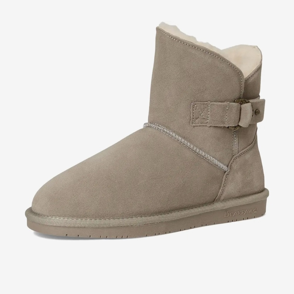 NWT BearPaw Women's Steph Faux Shearling Lined Bootie - Picture 7 of 7